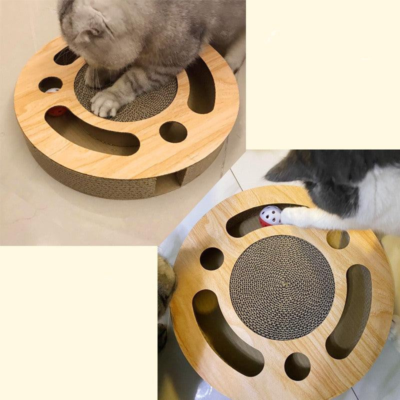 Dream Cat Corrugated Paper Cat Scratcher Ball Toy