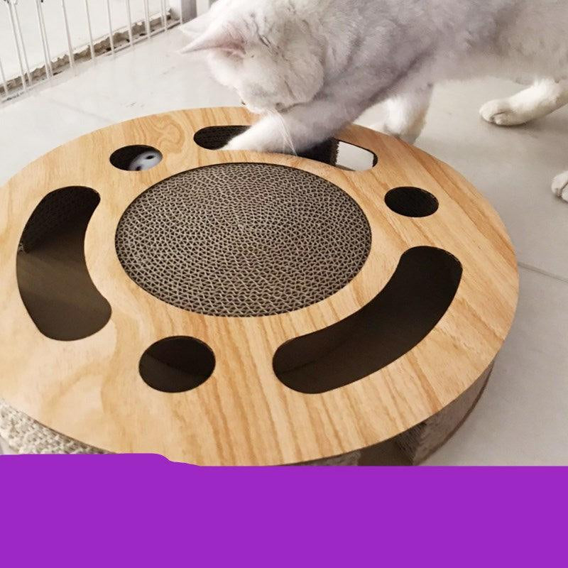 Dream Cat Corrugated Paper Cat Scratcher Ball Toy